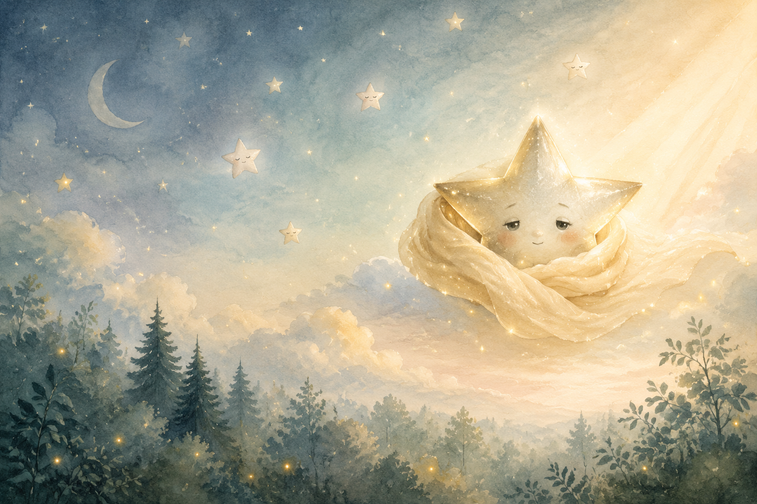 Der kleine Stern, der nicht schlafen konnte