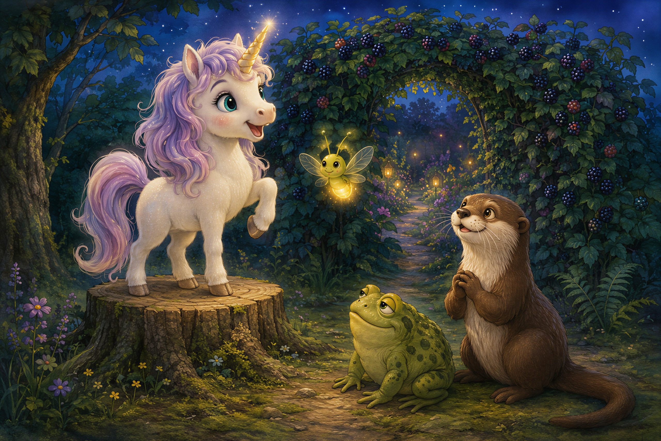 Lumi das Einhorn und der Garten des Lichts